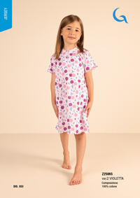 PIGIAMA BAMBINA M/M Z35065 Tellini S.r.l. Ingrosso Abbigliamento